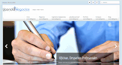 Desktop Screenshot of licencianegocios.com